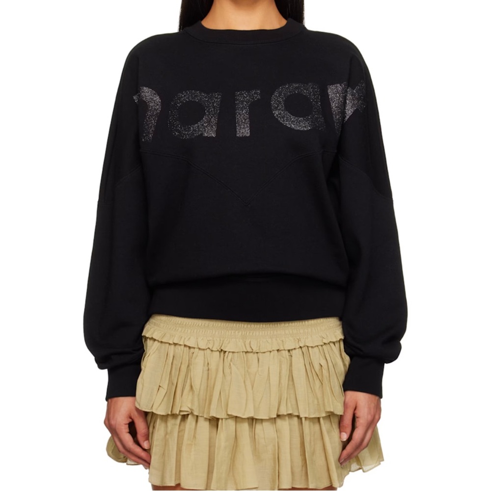 ISABEL MARANT ETOILE
Black Houston Sweatshirt
Women’s Size 40
